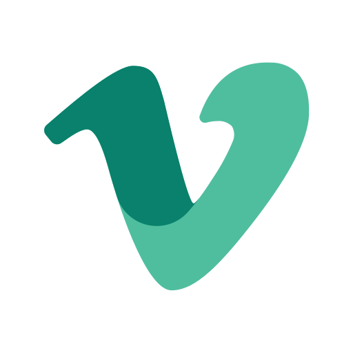 Network, online, v, vimeo, social media, social network, logo icon